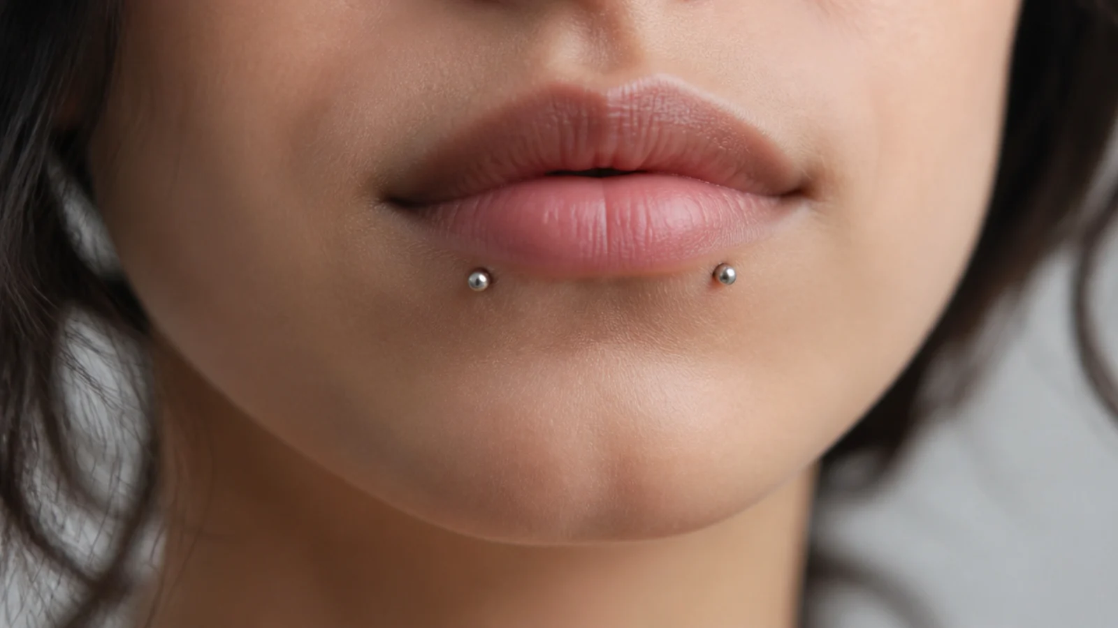 Minimalist angel fangs with tiny studs