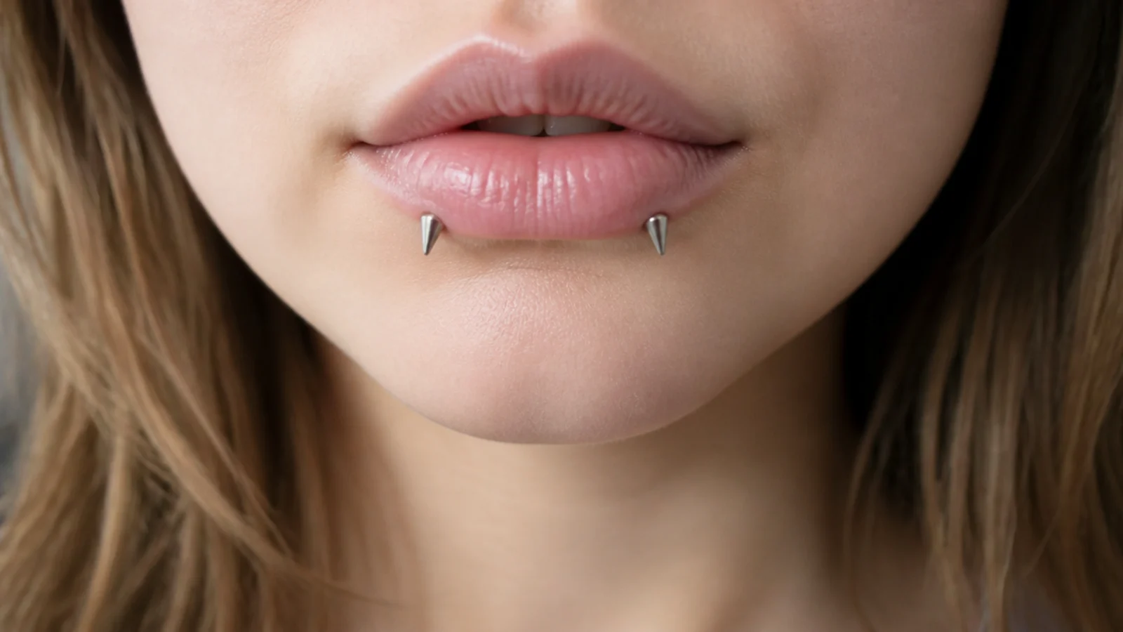 Dainty everyday angel fangs studs