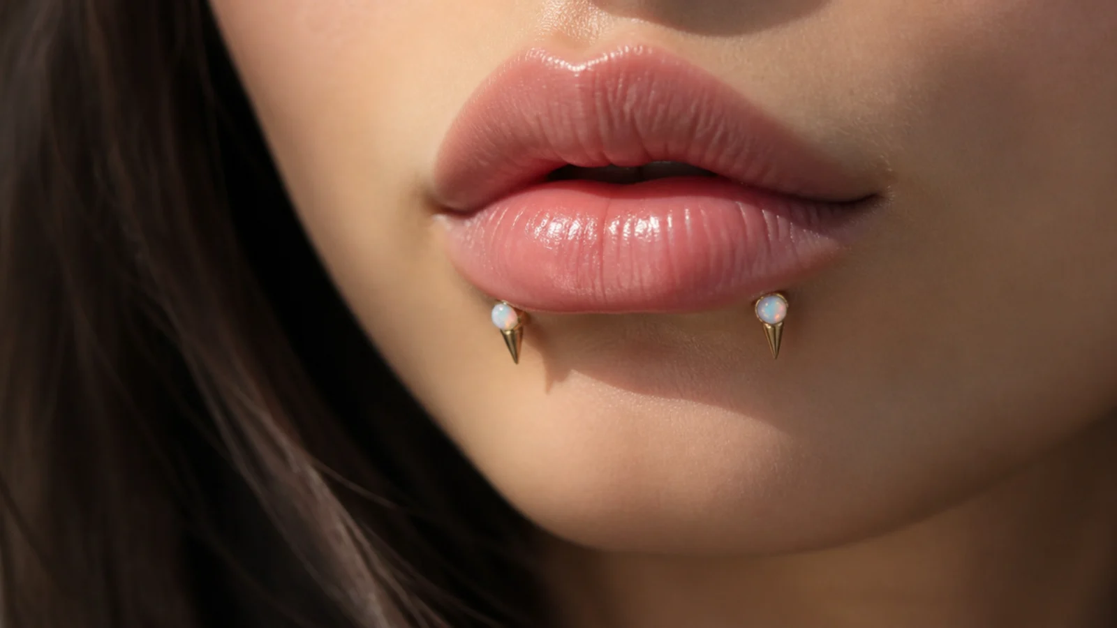Angel fangs with dreamy opal ends