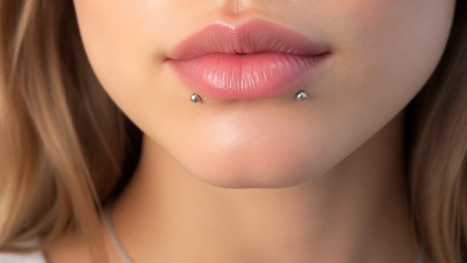 Angel fangs with classic silver studs
