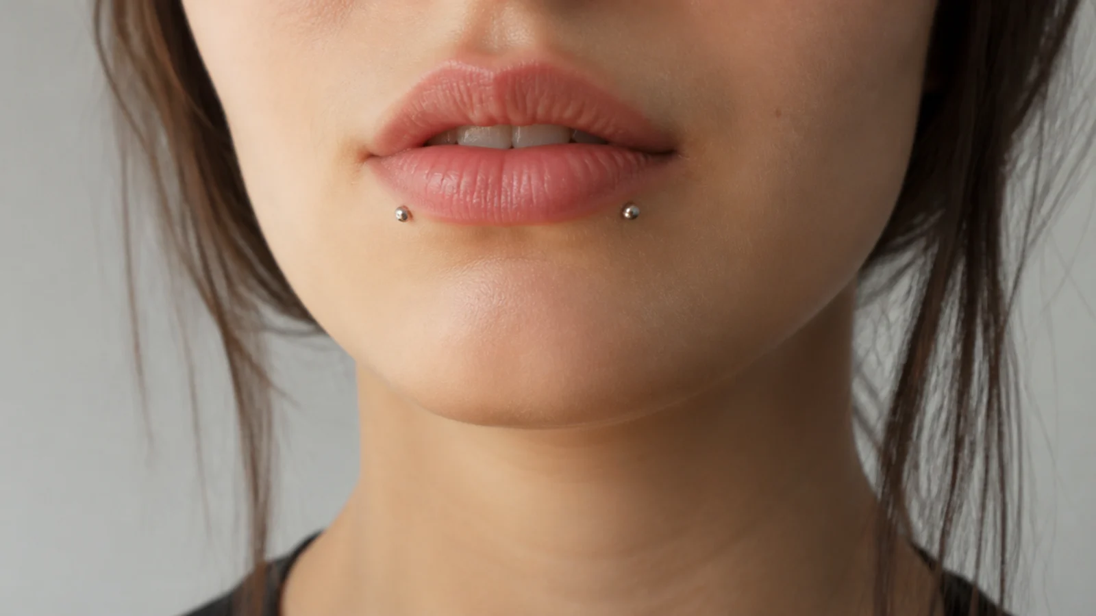 Angel fangs with barely-there tiny studs