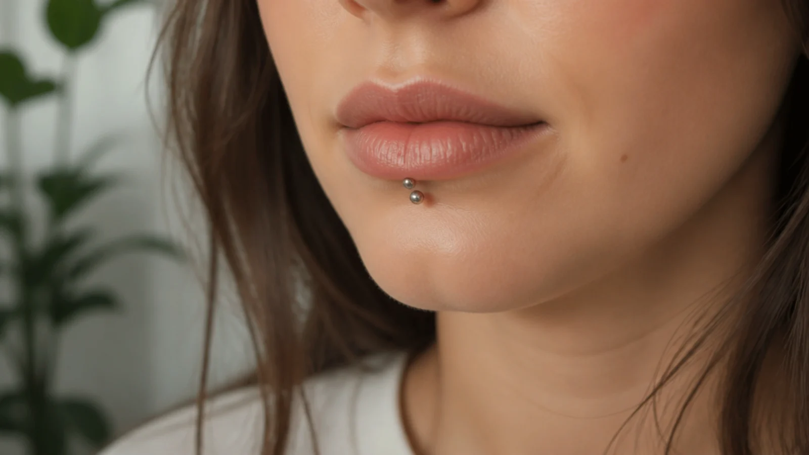 A client asking questions at a piercing consultation
