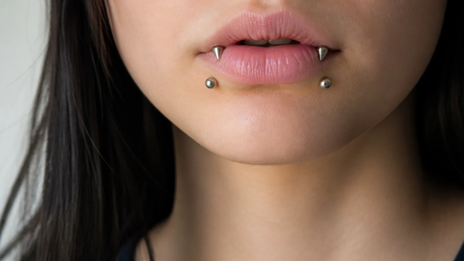 Angel fangs and snake bites with bold wide spacing