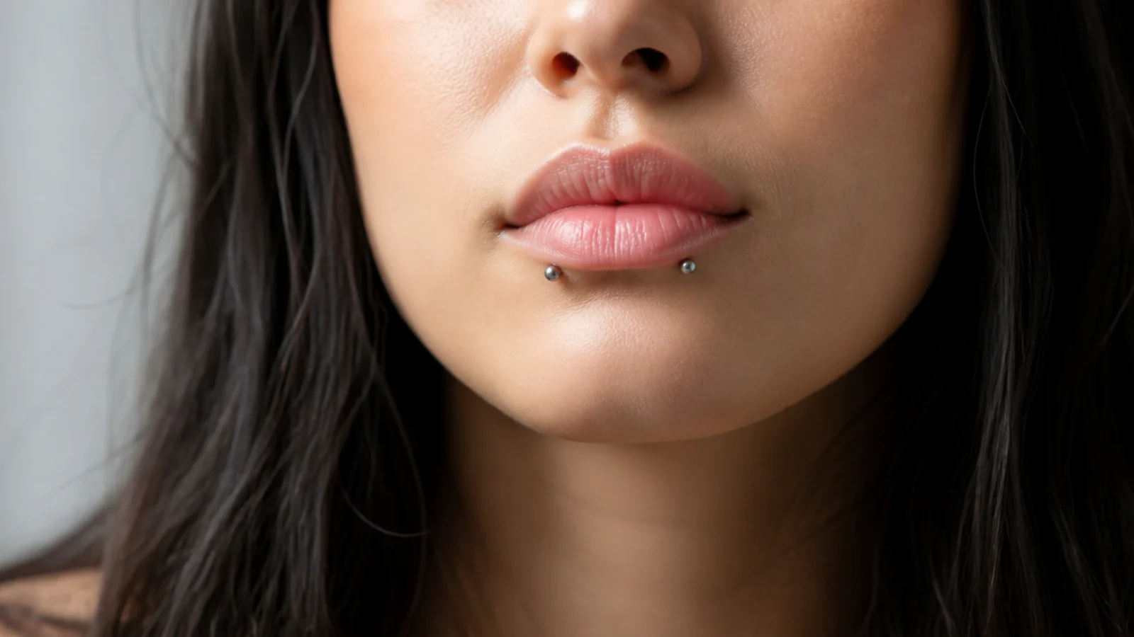 A licensed piercer's clean, professional setup