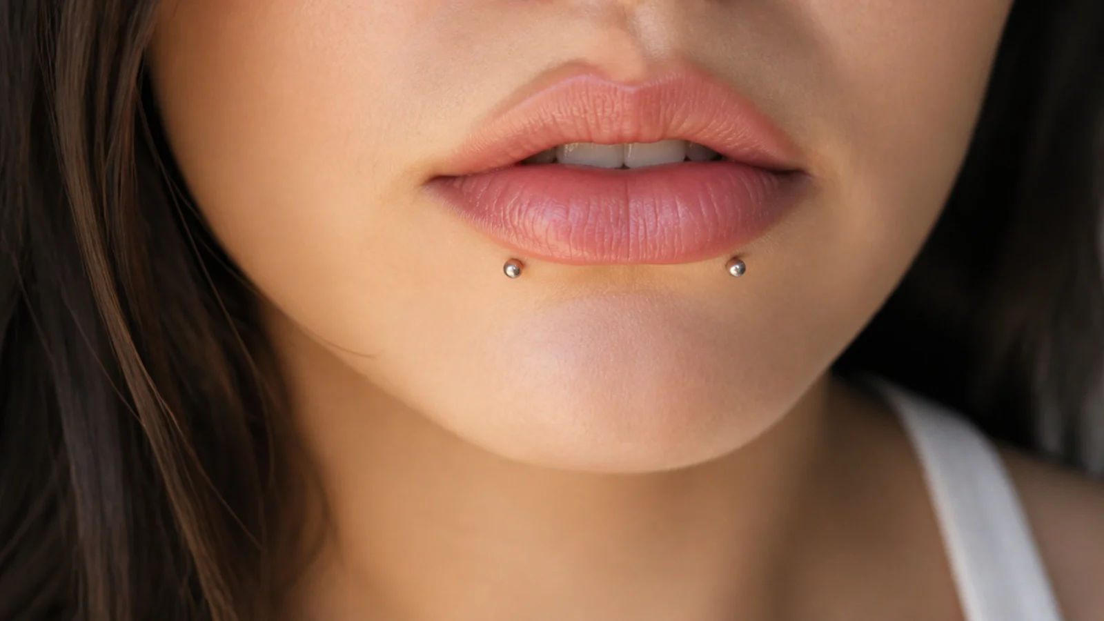 Reverse angel fangs with dainty studs