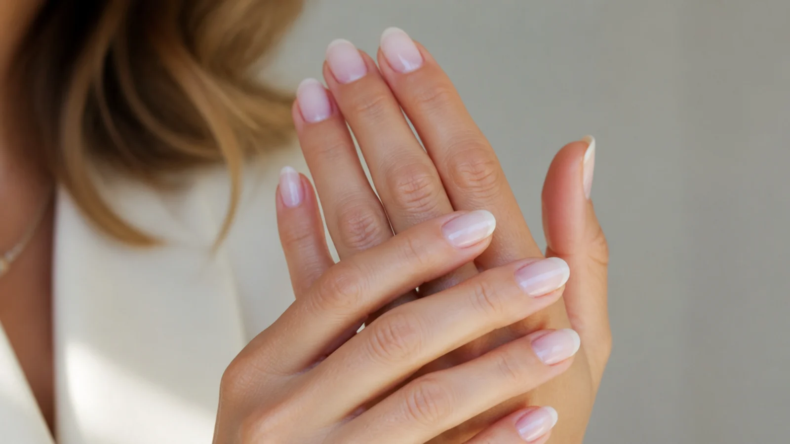 A minimalist baby boomer French set with fine lines
