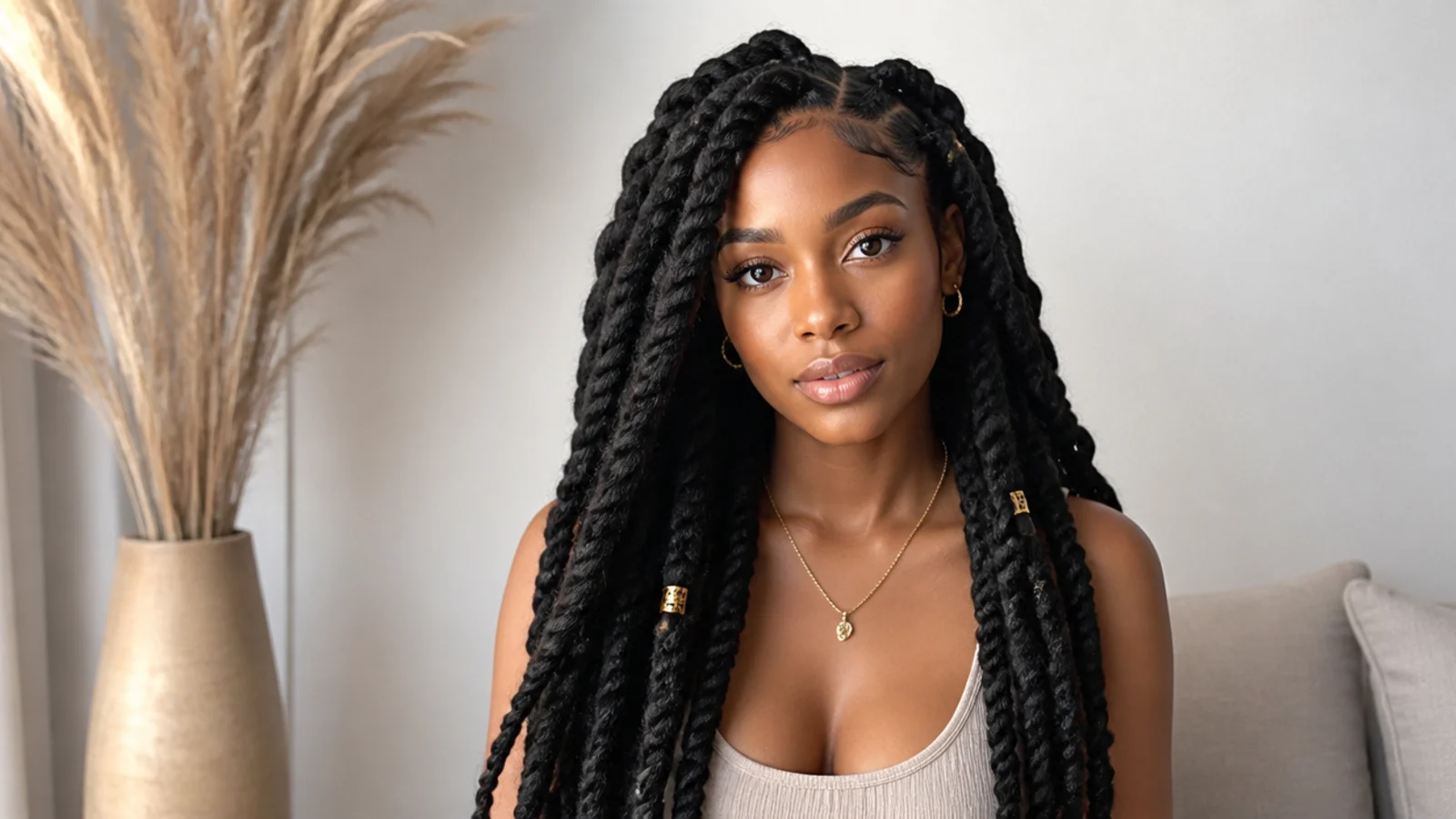 Thick jumbo-sized butterfly locs