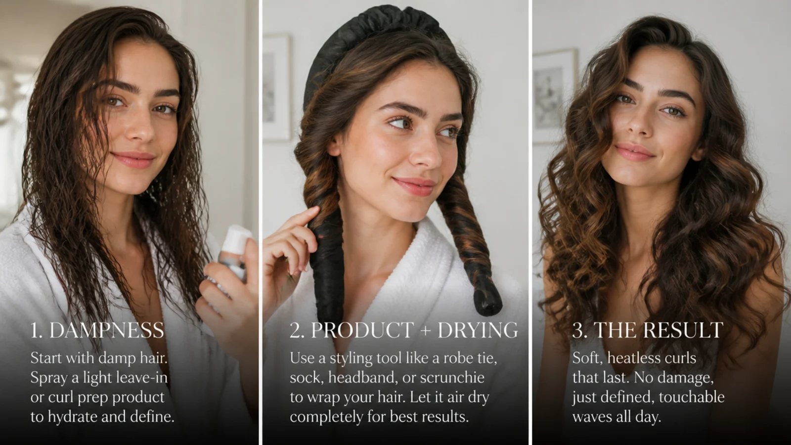 Dampness, product and drying - the three keys to lasting curls