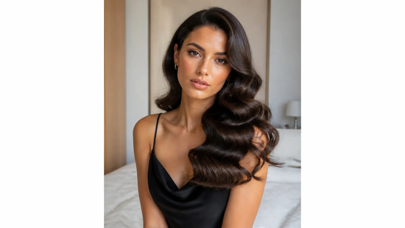 15 soft Hollywood waves for date night, vertical Pinterest style