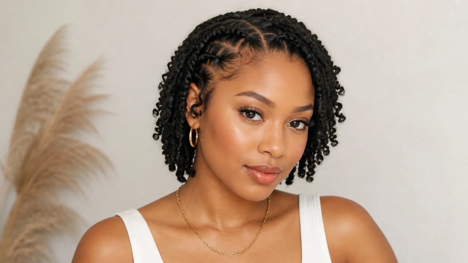 Neat mini passion twists bob