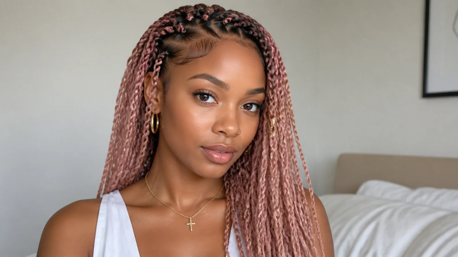 Soft pastel mini passion twists