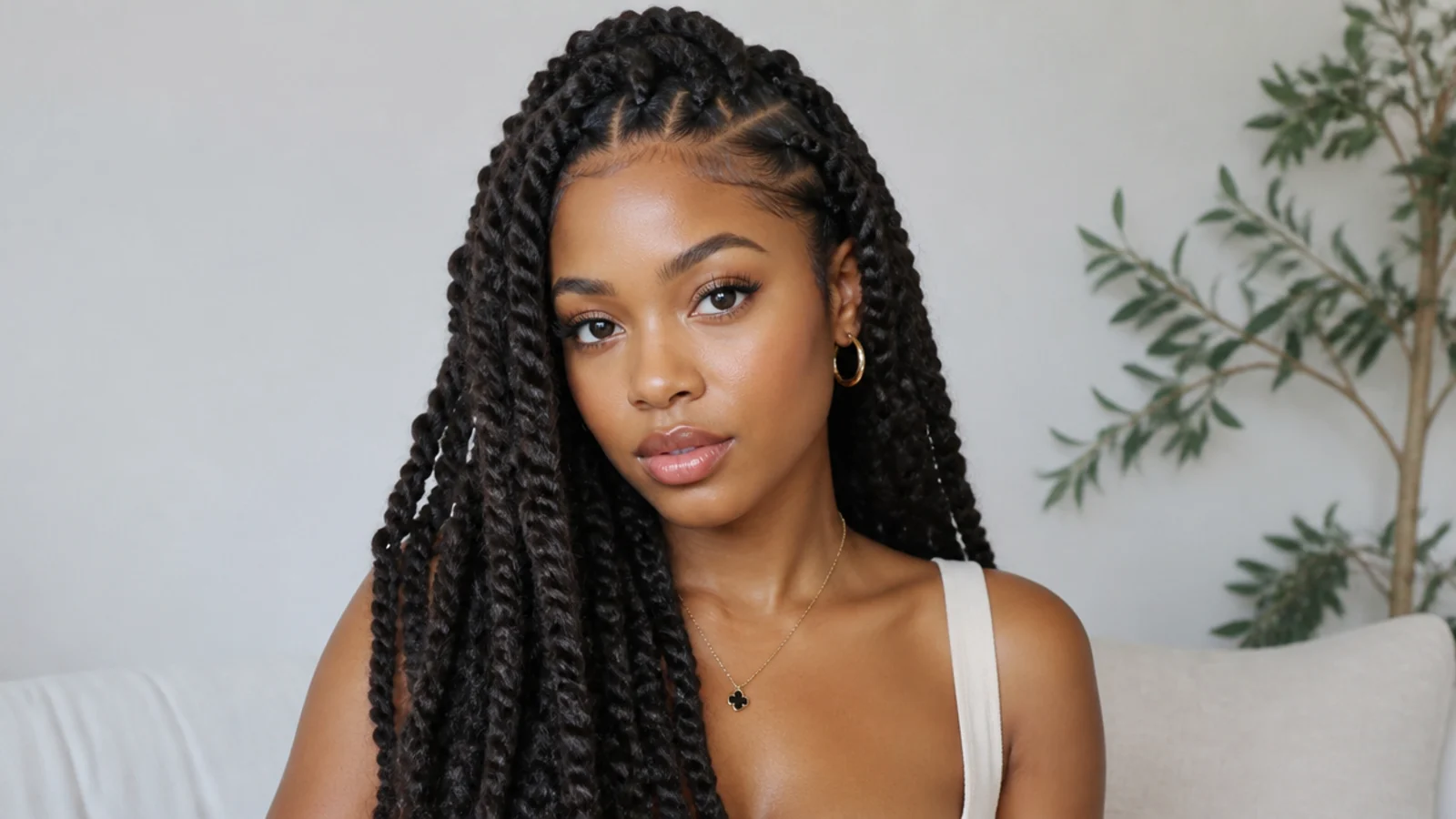 Rich dark brown passion twists
