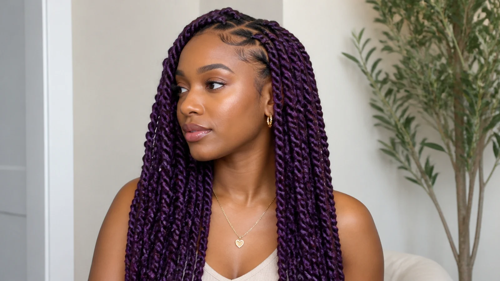 Rich purple passion twists