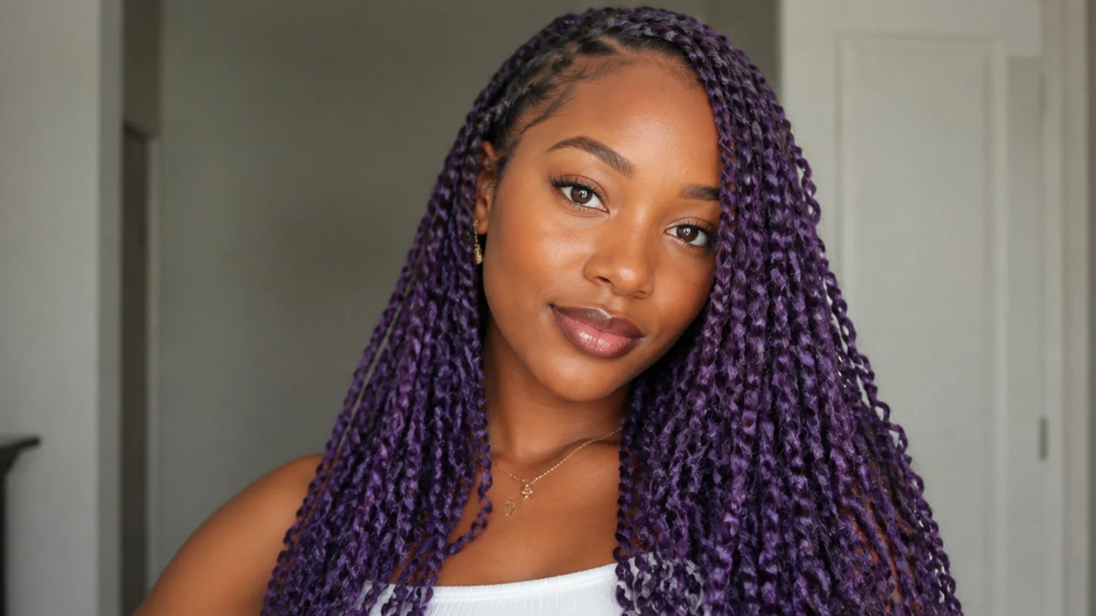 Soft lavender purple passion twists