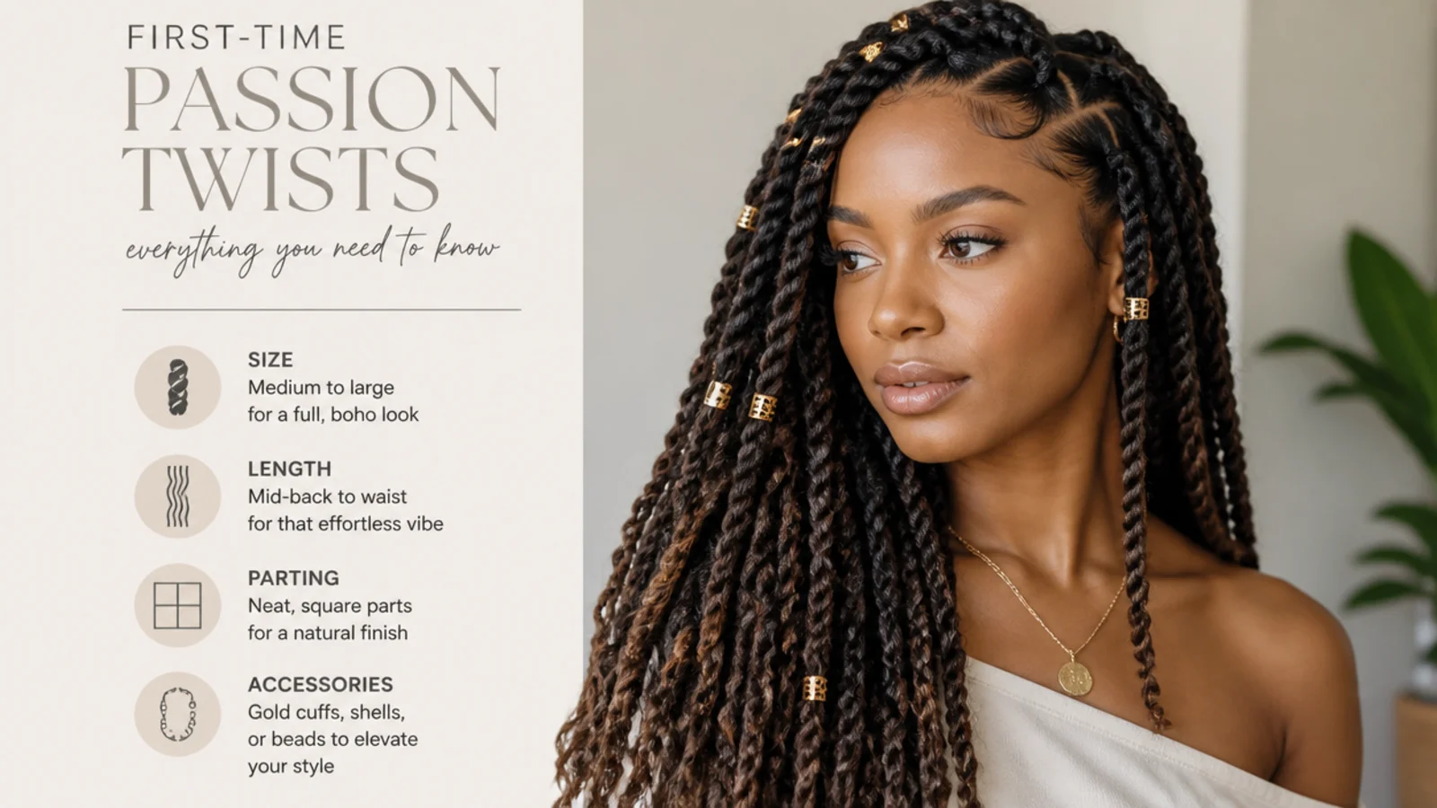 First-time passion twists tips, vertical Pinterest style