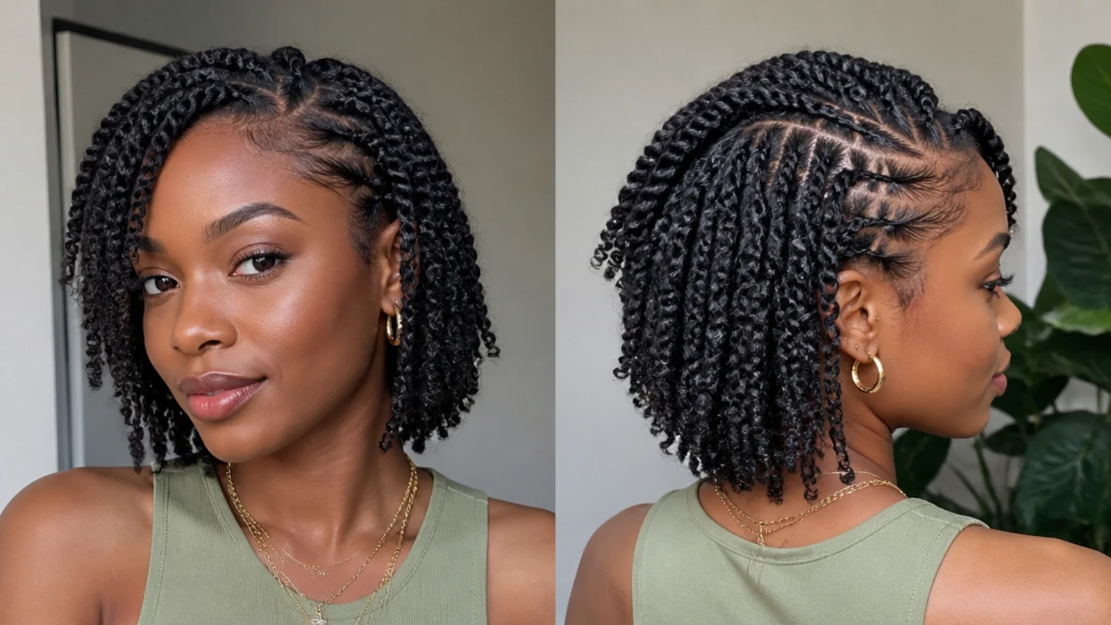 Short mini passion twists