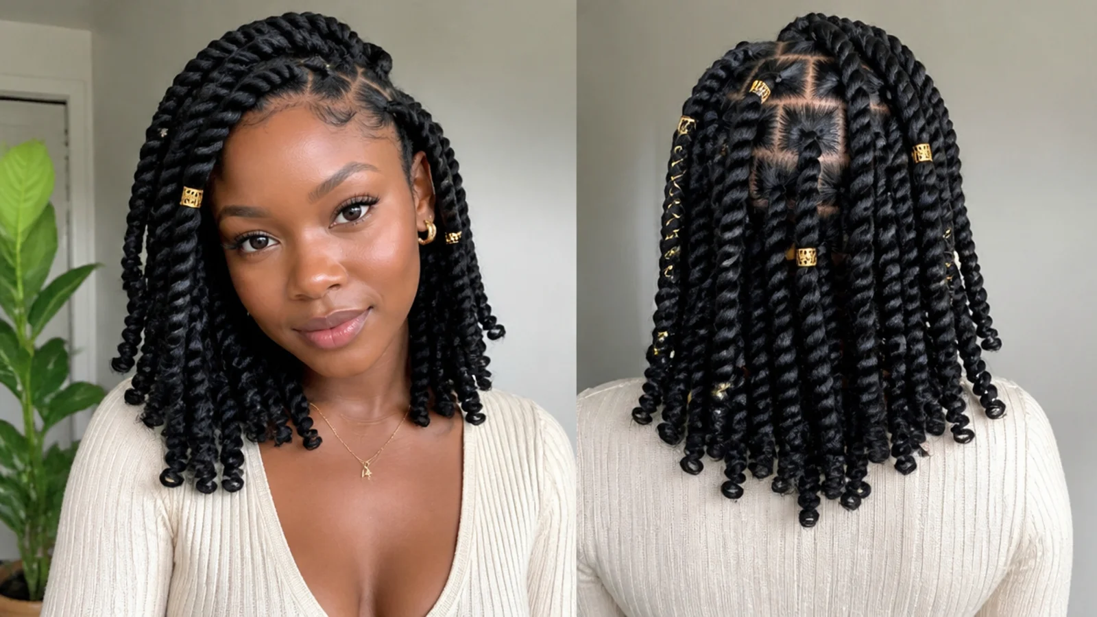 Short jumbo passion twists