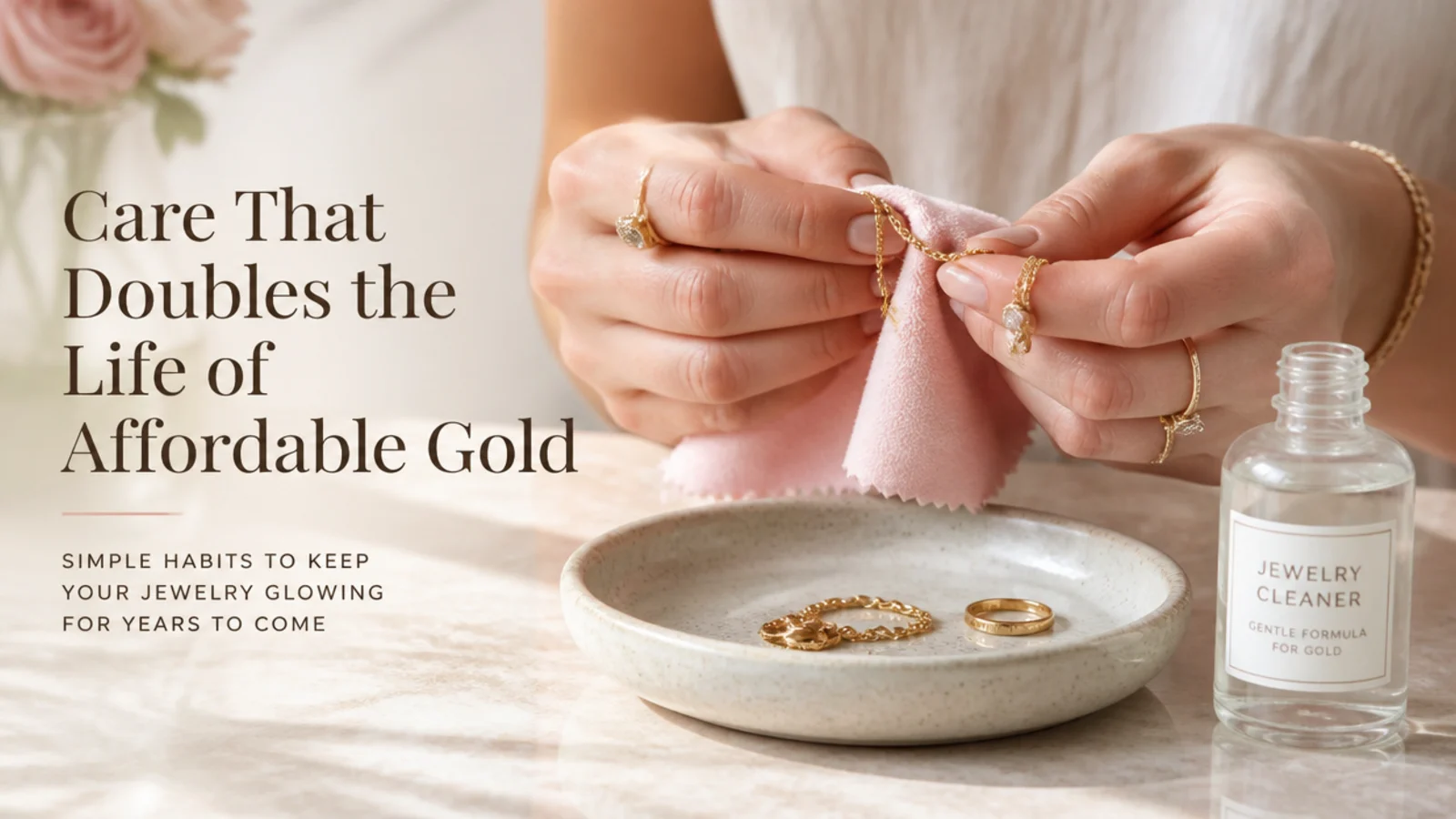 Care That Doubles the Life of Affordable Gold
