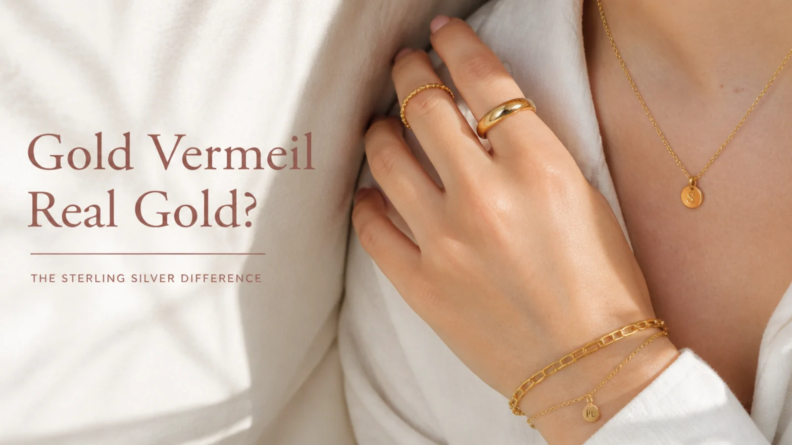 Is Gold Vermeil Real Gold? The Sterling Silver Difference