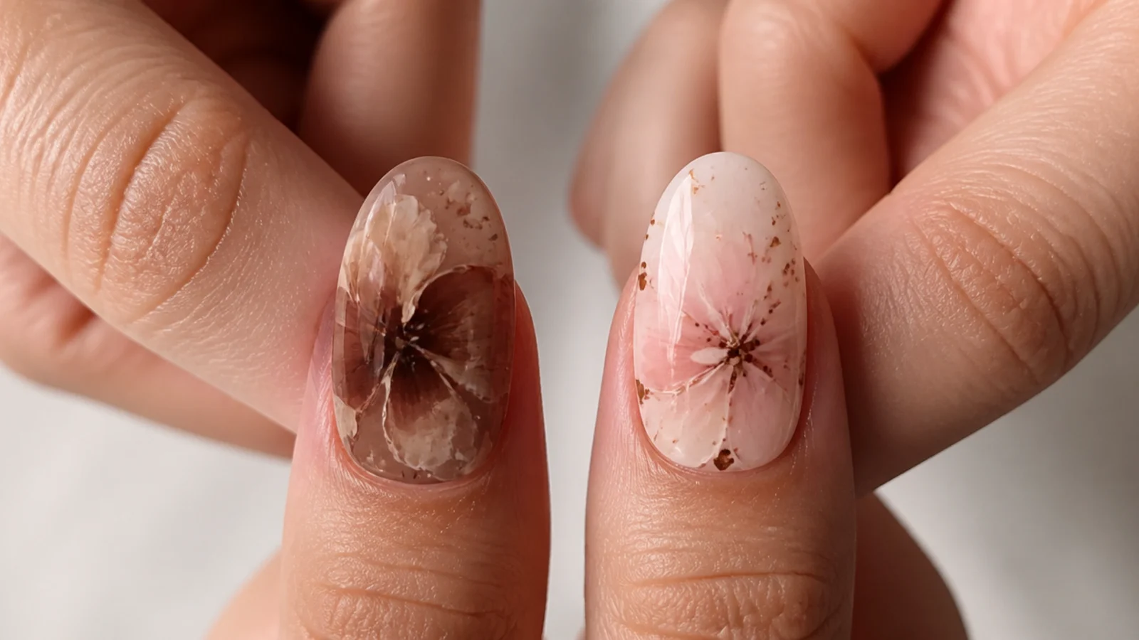 Side-by-side of a muddy over-flooded bloom next to a clean soft bloom