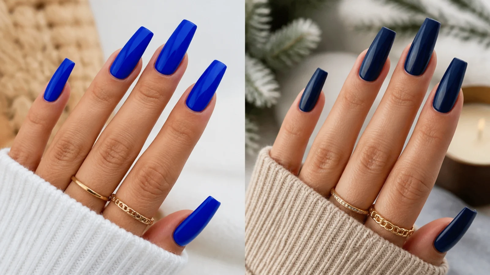 Summer cobalt and winter navy coffin nails compared for seasonality