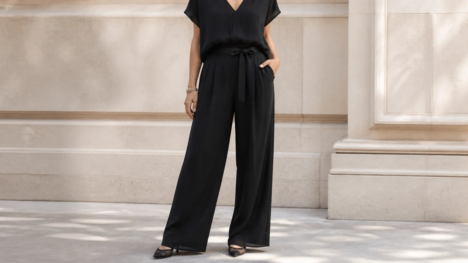 The coolest fabrics to wear in black