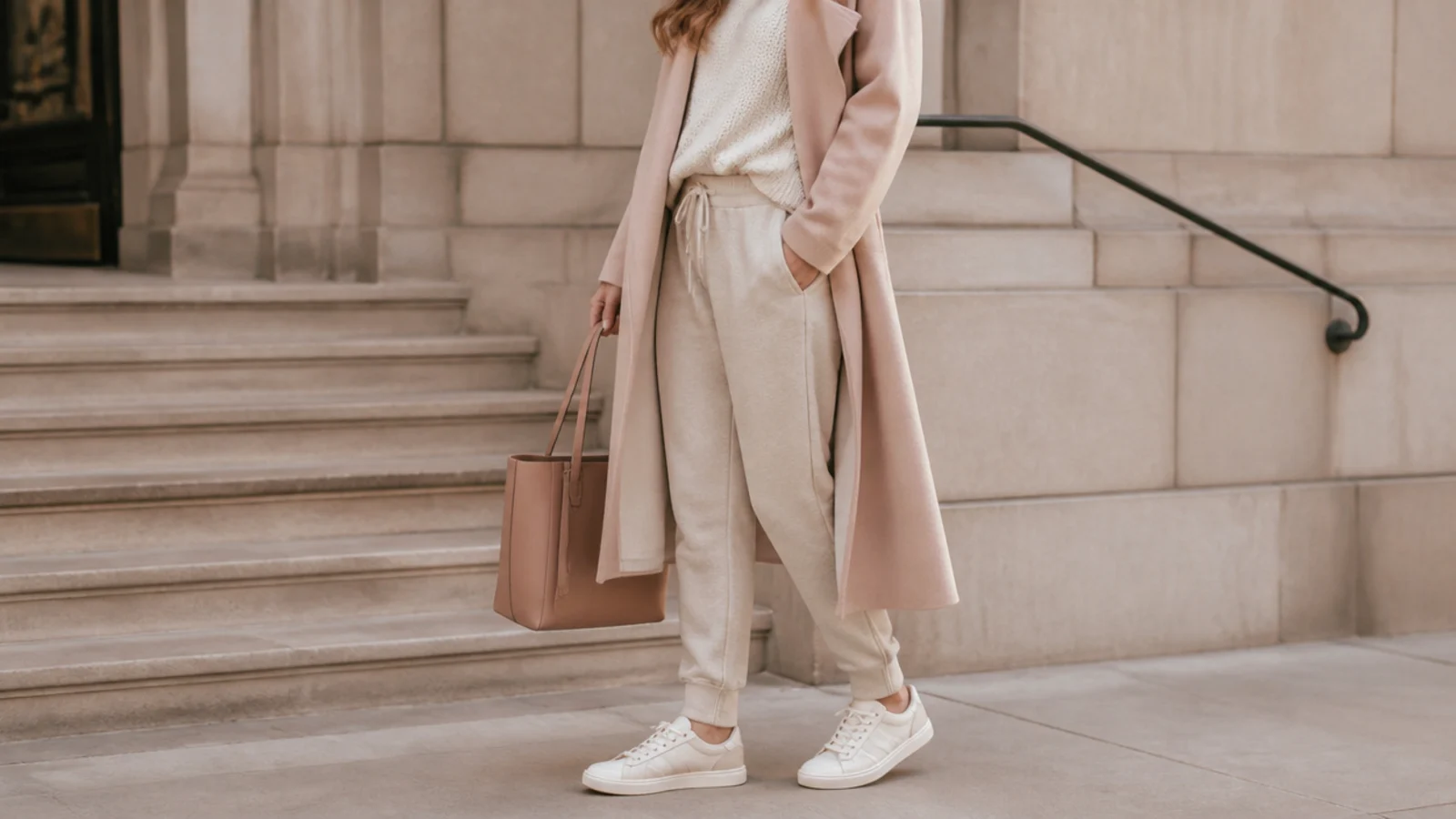The autumn color palette that makes sweatpants look polished