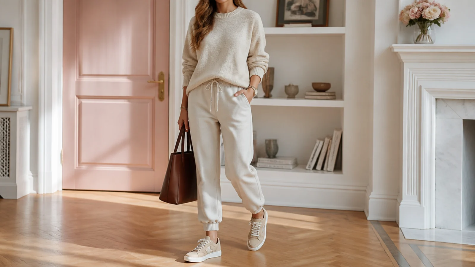 Shoes that take a sweater and sweatpants outfit out of the house
